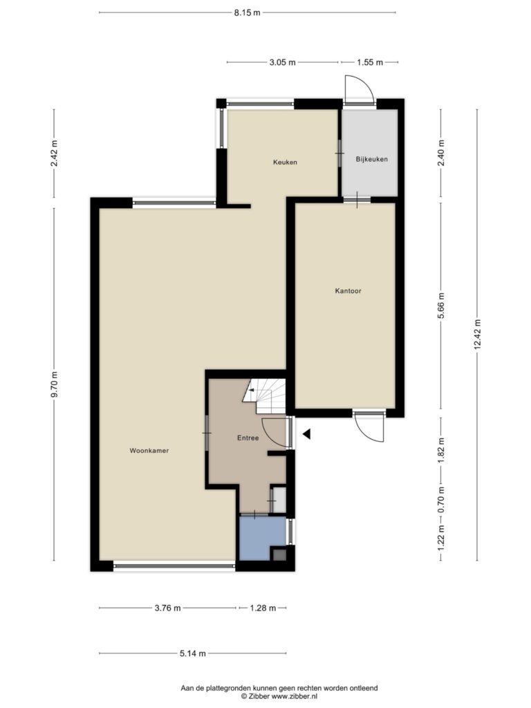 Waddinxveen – Mercuriusweg 28 – Plattegrond 2