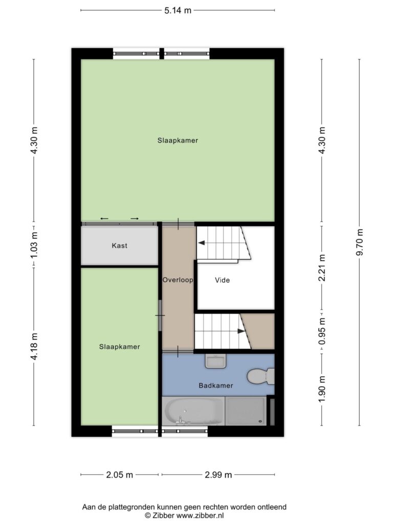 Waddinxveen – Mercuriusweg 28 – Plattegrond 3