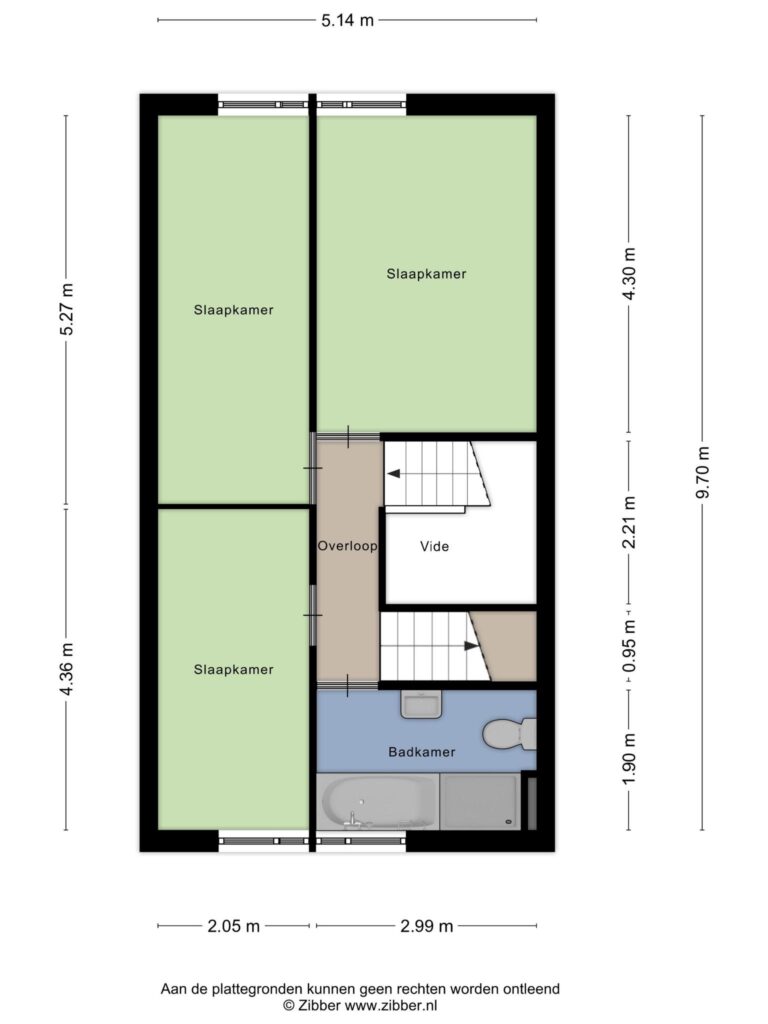 Waddinxveen – Mercuriusweg 28 – Plattegrond 4