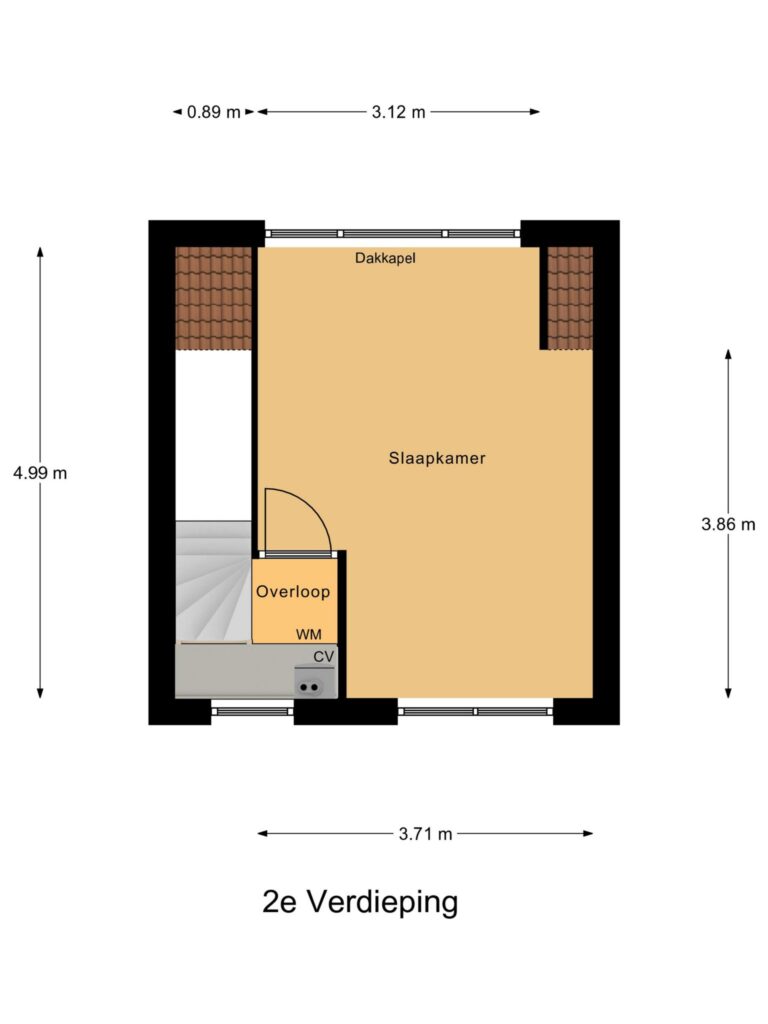 Gouda – Rietzoom 212 – Plattegrond 4