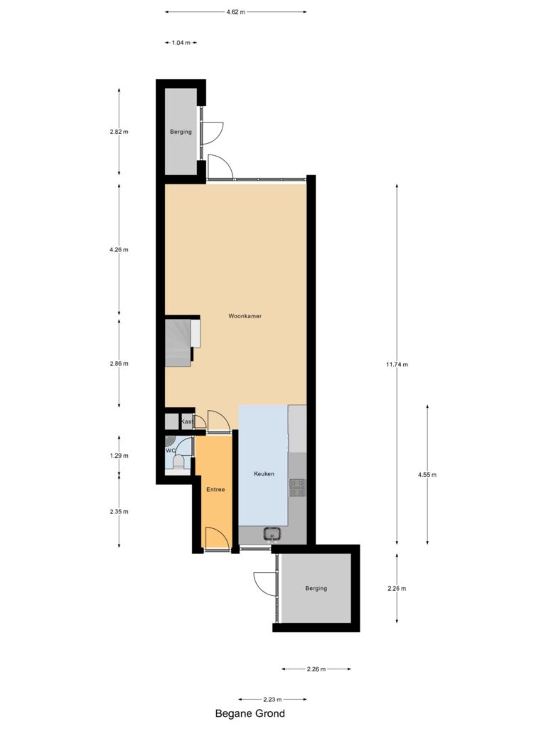 Gouda – Rietzoom 212 – Plattegrond 2