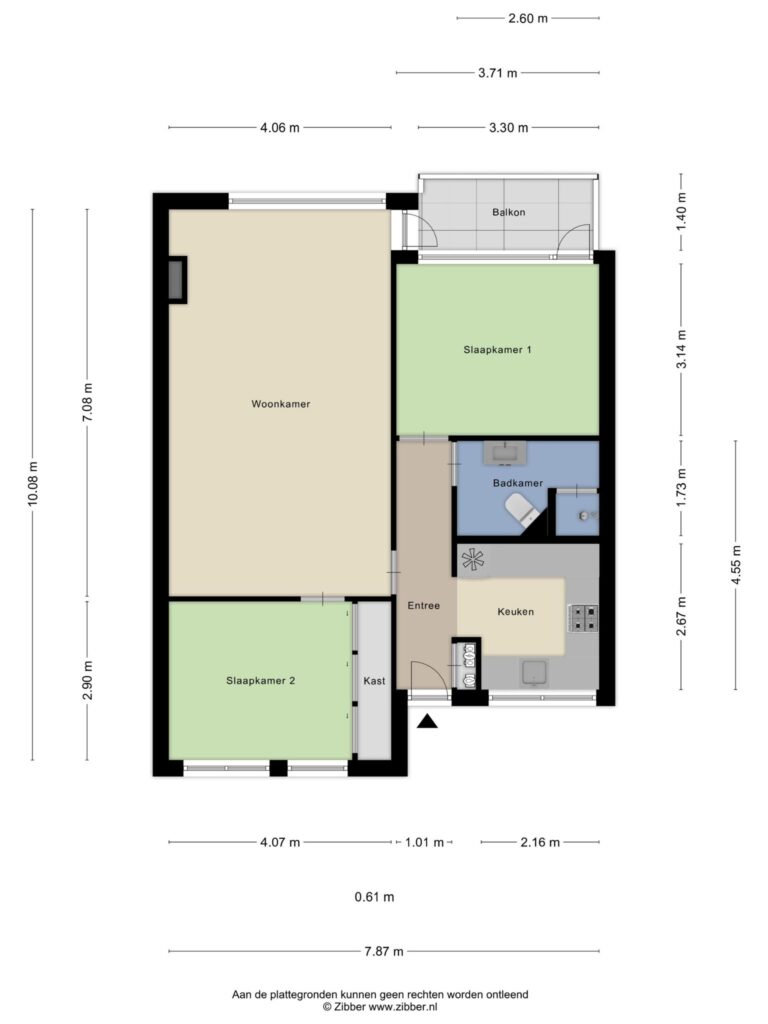 Reeuwijk – Bunchestraat 14 – Plattegrond 2