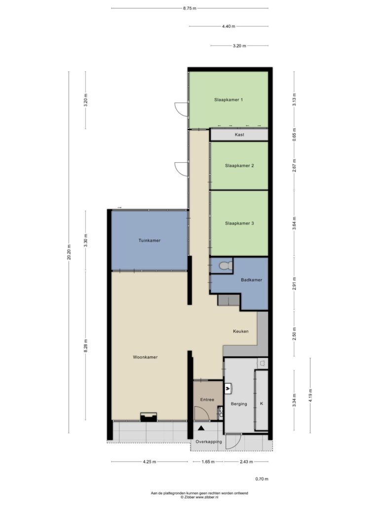 Reeuwijk – Valeriaan 23 – Plattegrond