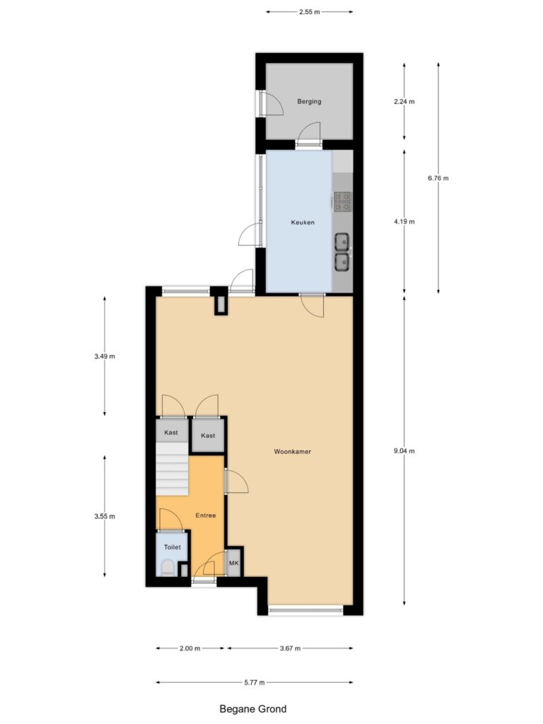 Bodegraven – Goudseweg 67 – Plattegrond 4