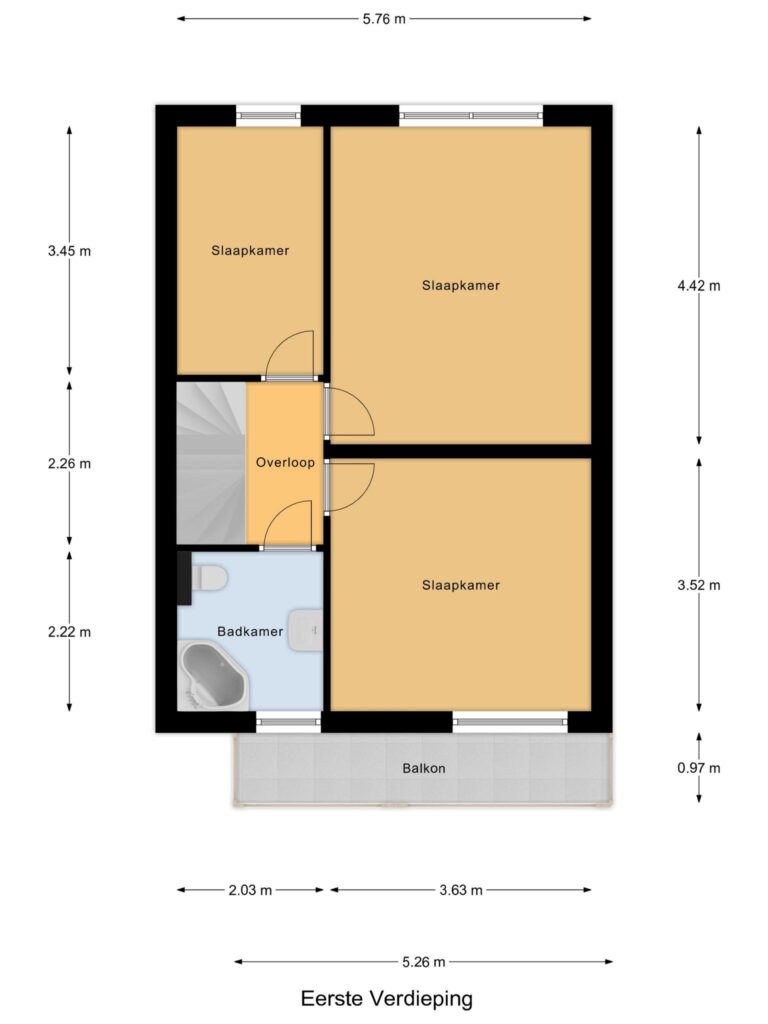 Bodegraven – Goudseweg 67 – Plattegrond 2