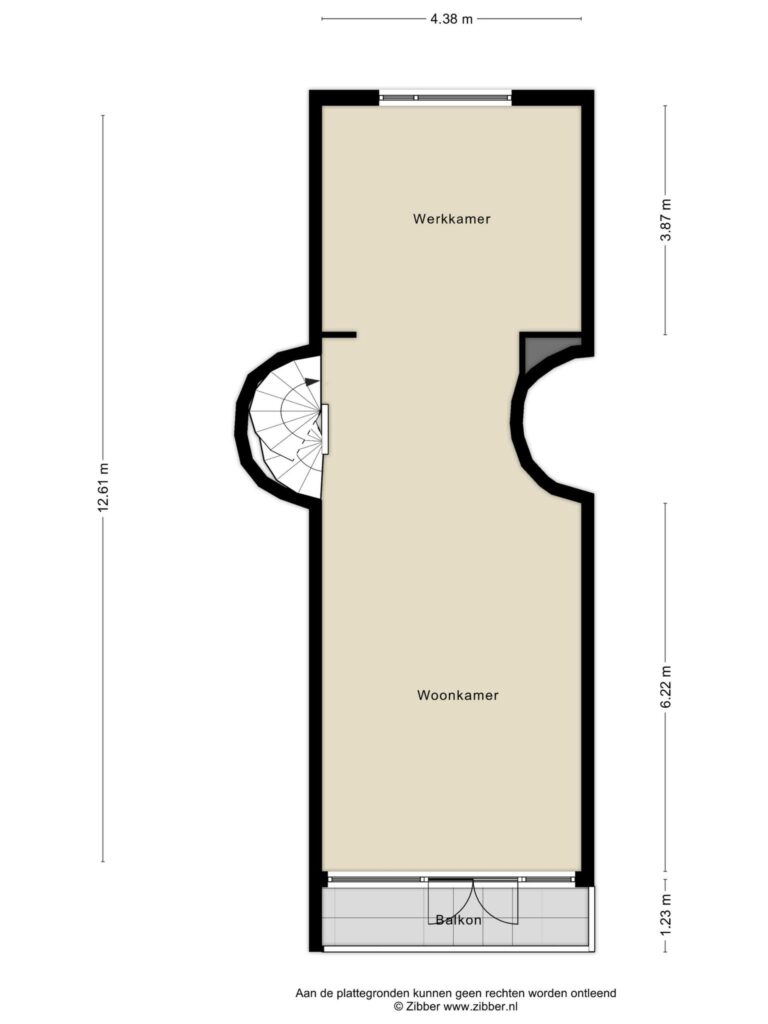 Waddinxveen – Jan Dorrekenskade-Oost 36 – Plattegrond 2