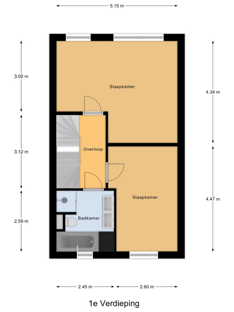 Gouda – Texellaan 73 – Plattegrond