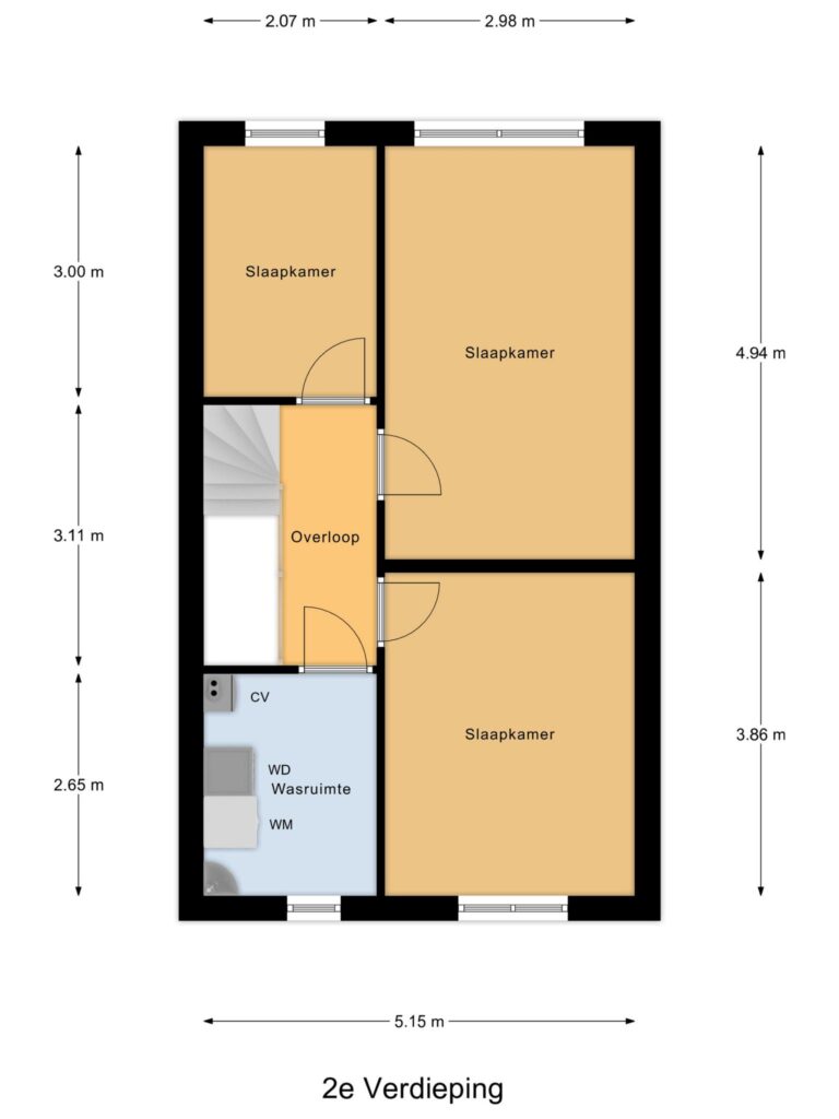 Gouda – Texellaan 73 – Plattegrond 3