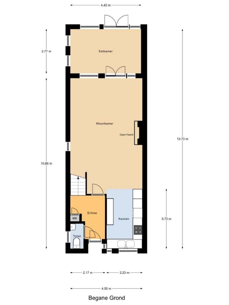 Gouda – Veenenburg 78 – Plattegrond 2