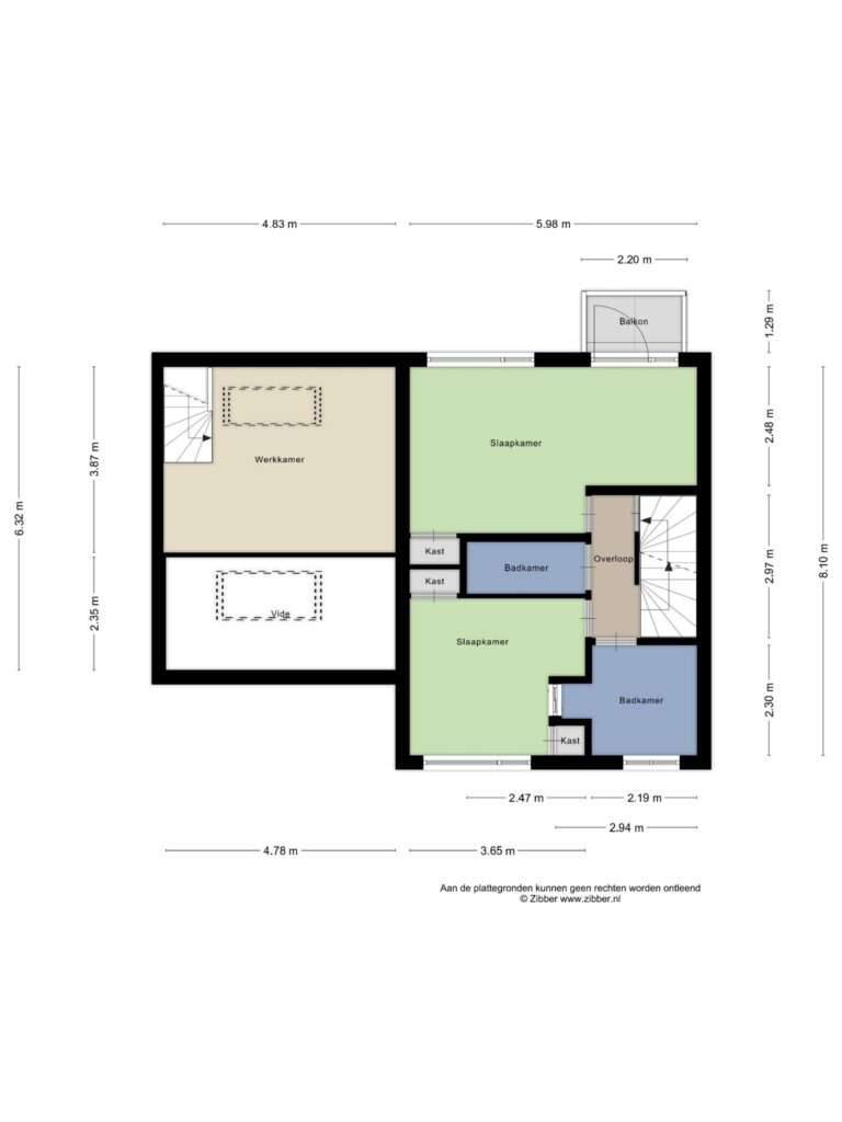 Reeuwijk – Groenezoom 22 – Plattegrond 2