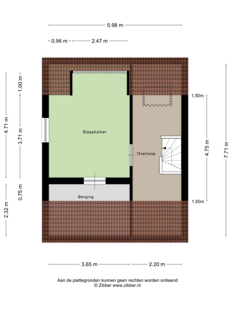 Reeuwijk – Groenezoom 22 – Plattegrond 3