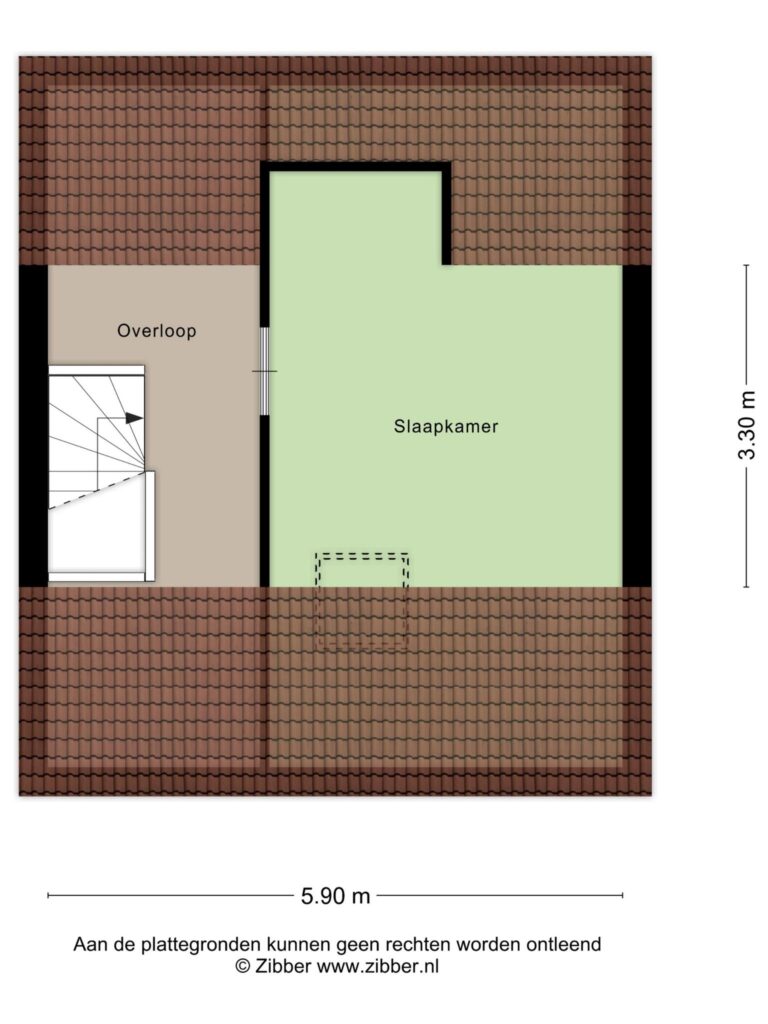 Waddinxveen – de Genestetlaan 10 – Plattegrond 4