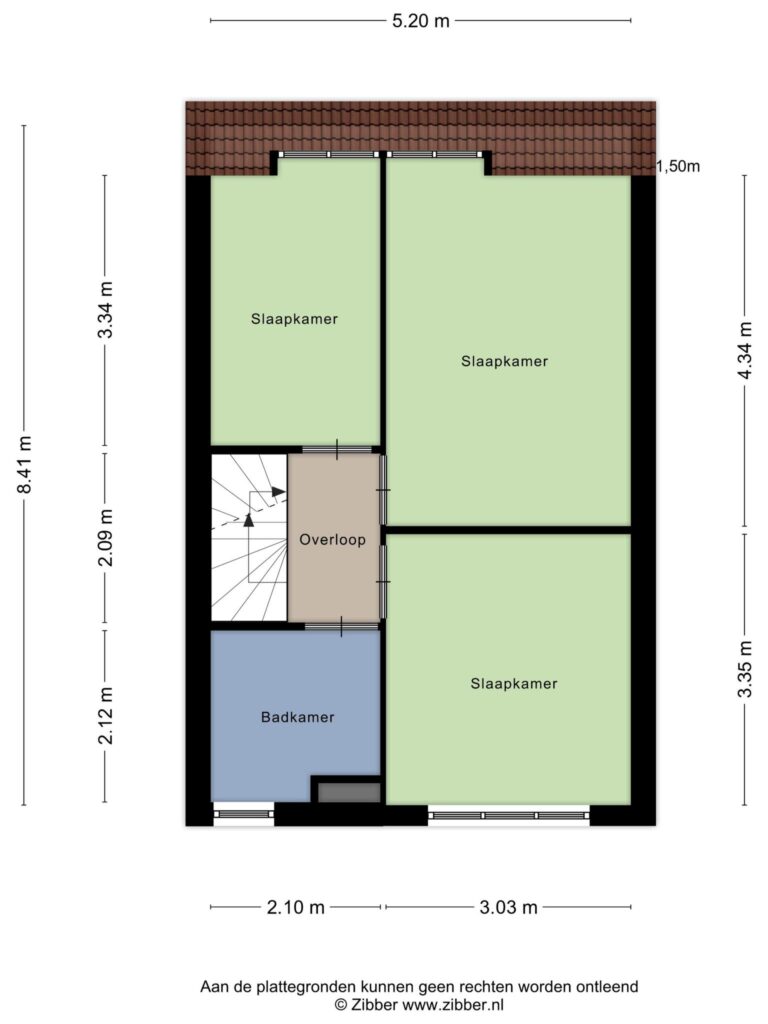 Waddinxveen – Zuidplaslaan 82 – Plattegrond 2