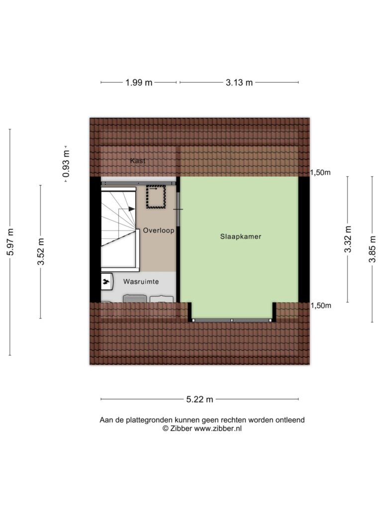 Waddinxveen – Zuidplaslaan 82 – Plattegrond 4