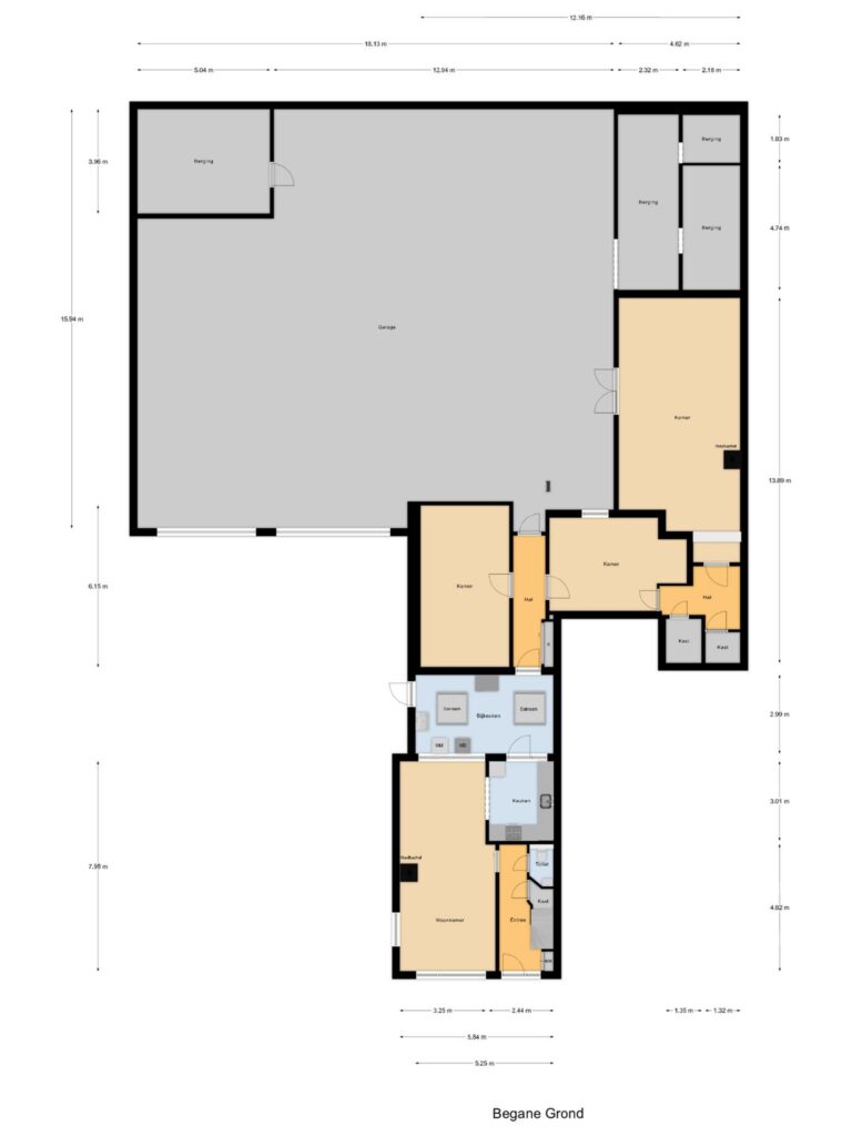 Waddinxveen – Noordeinde 69 – Plattegrond 2