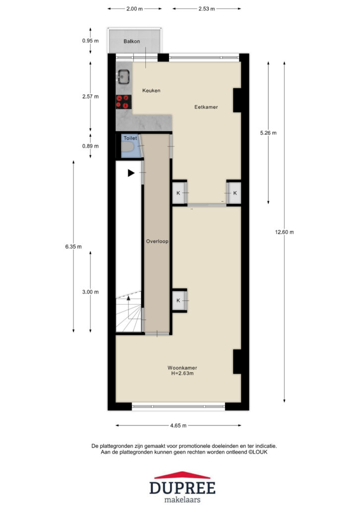 Rotterdam – Noorderhavenkade 85C 03 – Plattegrond 3