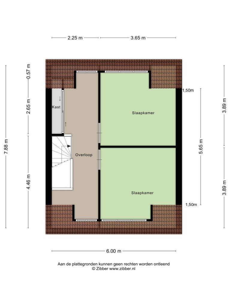 Waddinxveen – Sweelinckhof 1 – Plattegrond 4