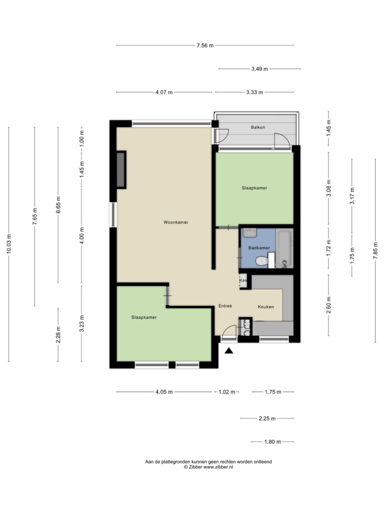 Reeuwijk – Bunchestraat 9 – Plattegrond 2