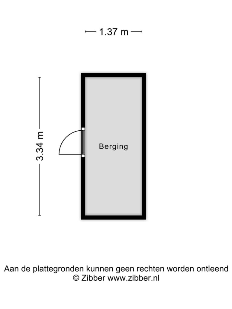 Reeuwijk – Bunchestraat 9 – Plattegrond 3