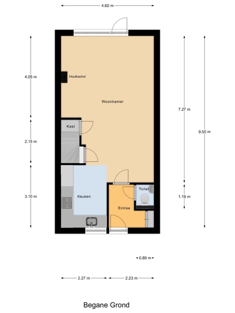 Gouda – Geertruida Hoeve 4 – Plattegrond 2