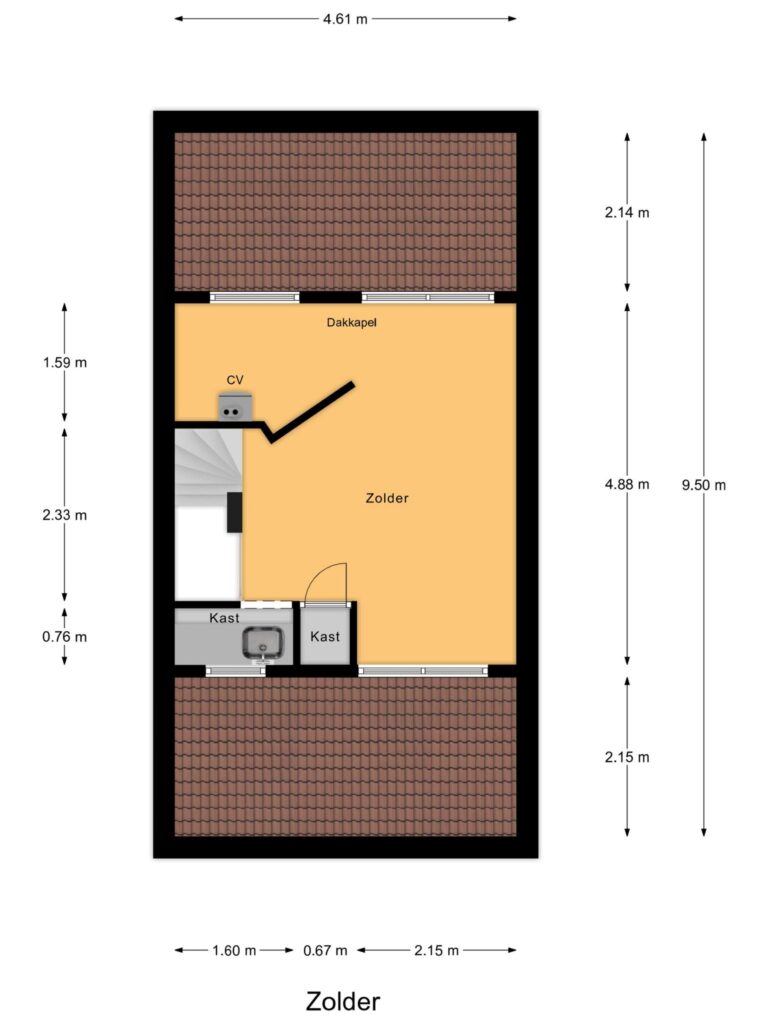 Gouda – Geertruida Hoeve 4 – Plattegrond 4