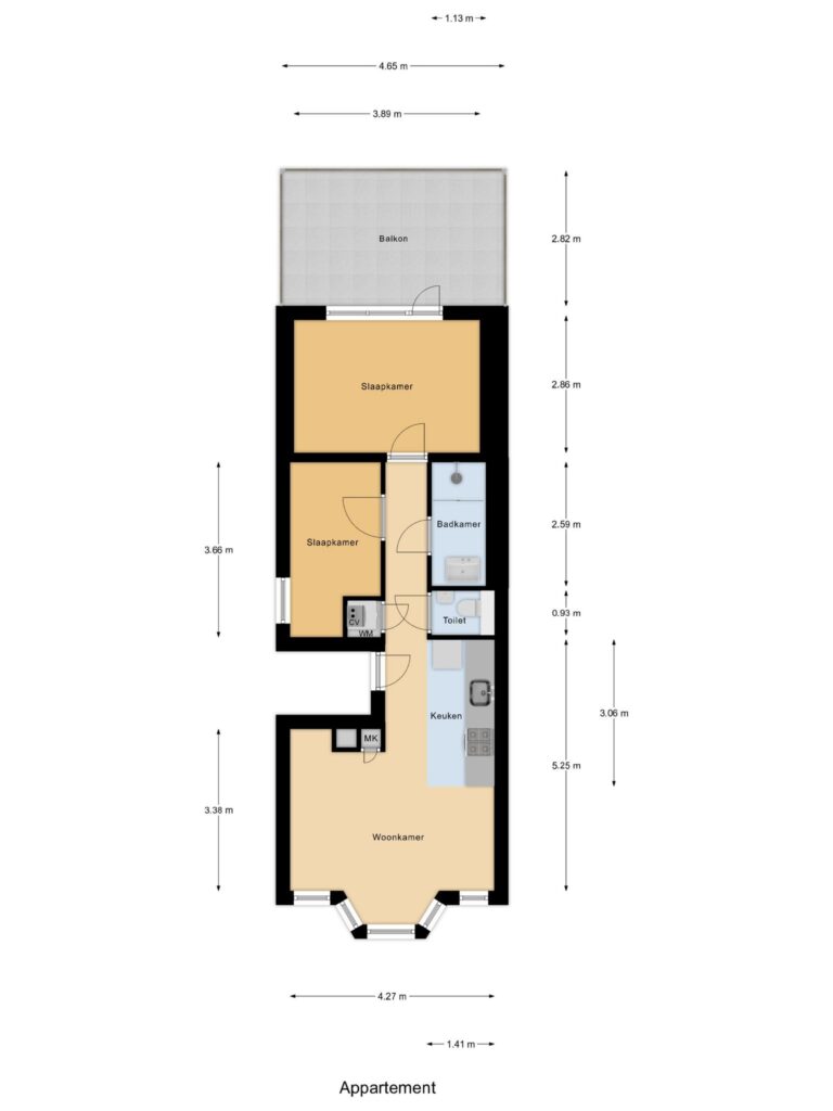 Gouda – Lange Groenendaal 56a – Plattegrond 2