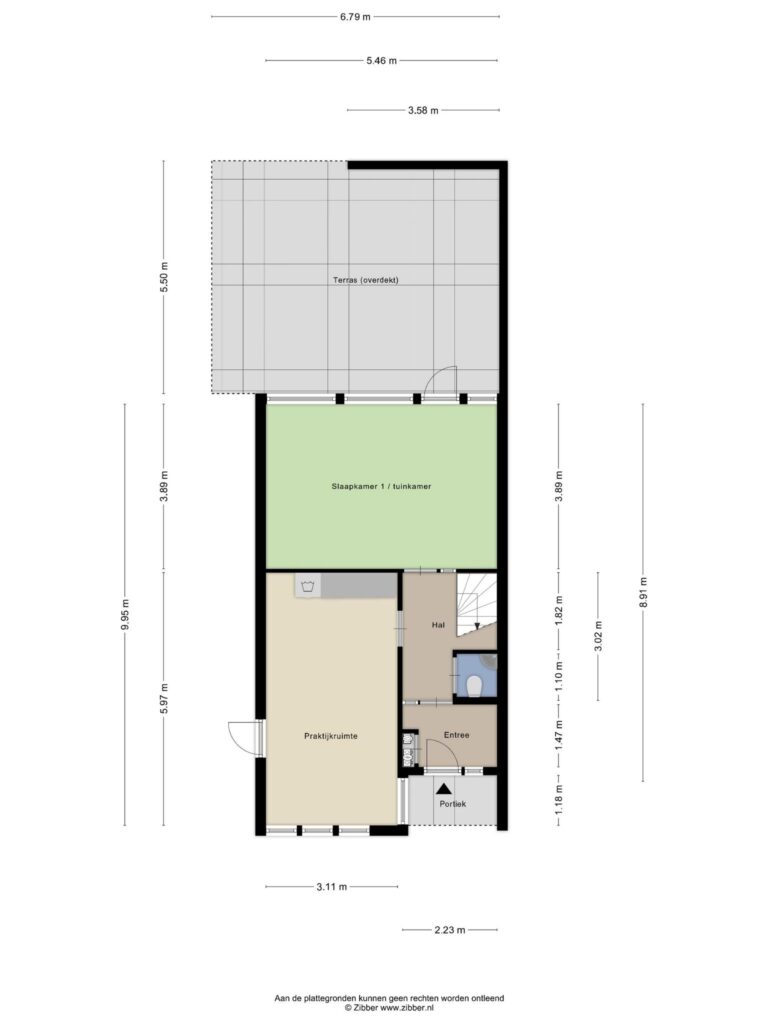 Reeuwijk – ’t Kerkestuk 67 – Plattegrond 6