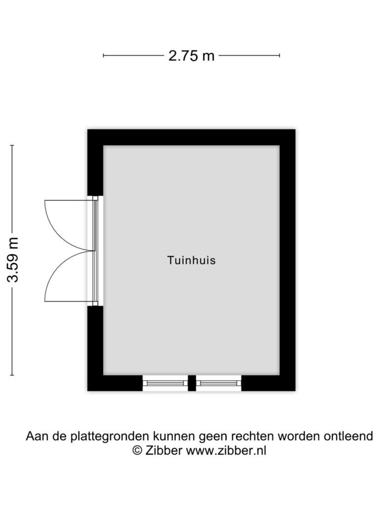 Reeuwijk – ’t Kerkestuk 67 – Plattegrond 4