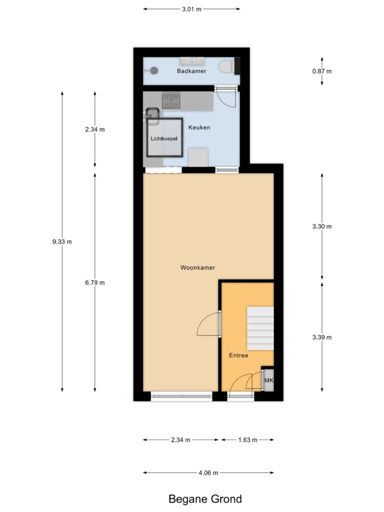 Gouda – Lange Willemsteeg 2 – Plattegrond 2