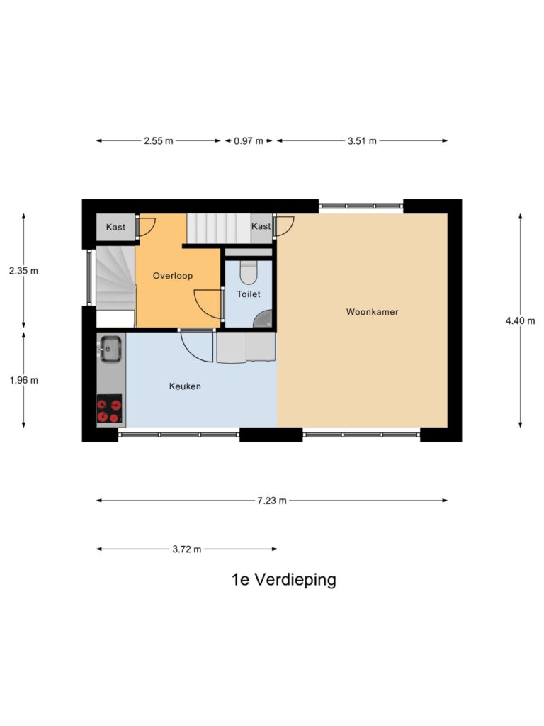 Gouda – Regentesseplantsoen 3 – Plattegrond 3