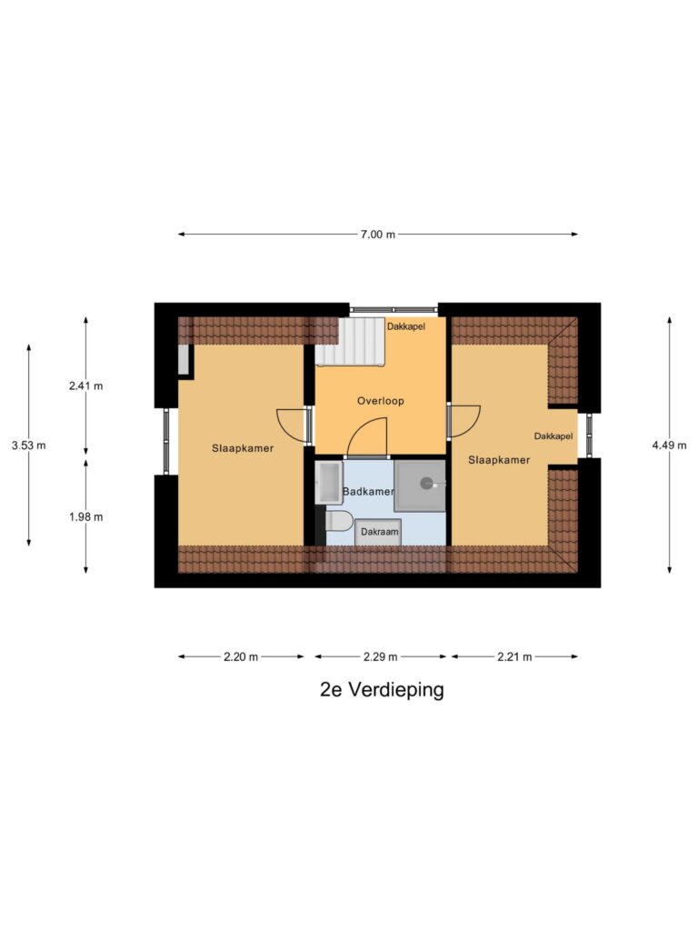 Gouda – Regentesseplantsoen 3 – Plattegrond 2