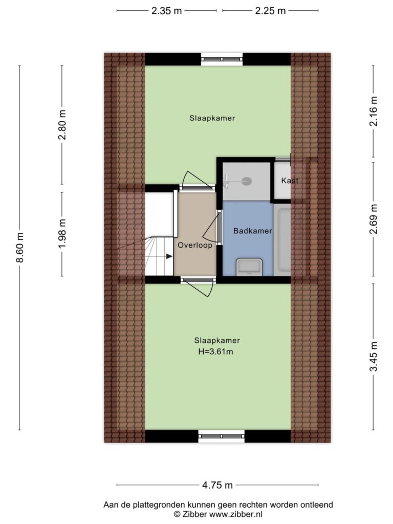 Reeuwijk – Verlengde Breevaart 30 – Plattegrond 2