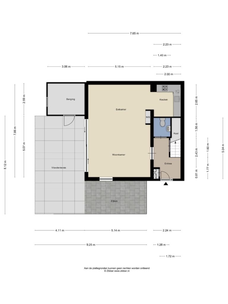 Reeuwijk – Haarmos 5 – Plattegrond 2