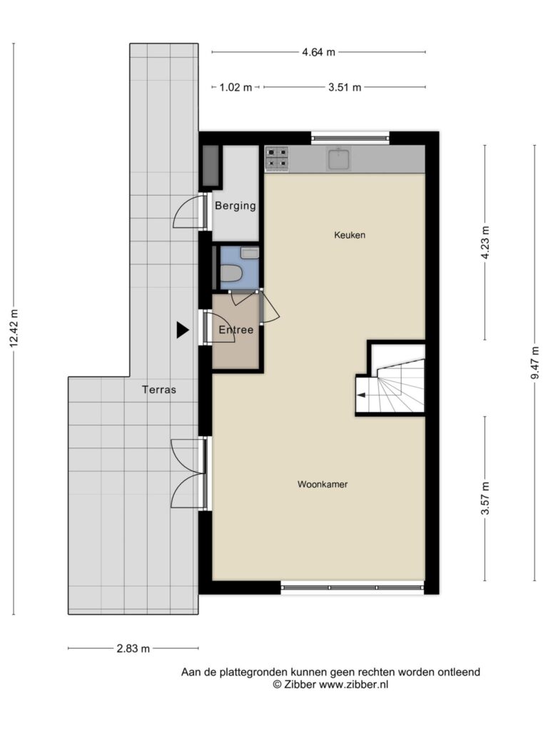 Reeuwijk – Verlengde Breevaart 65 – Plattegrond 2