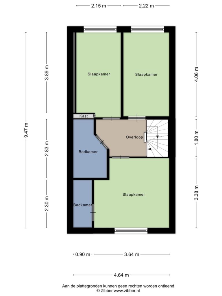 Reeuwijk – Verlengde Breevaart 66 – Plattegrond 2