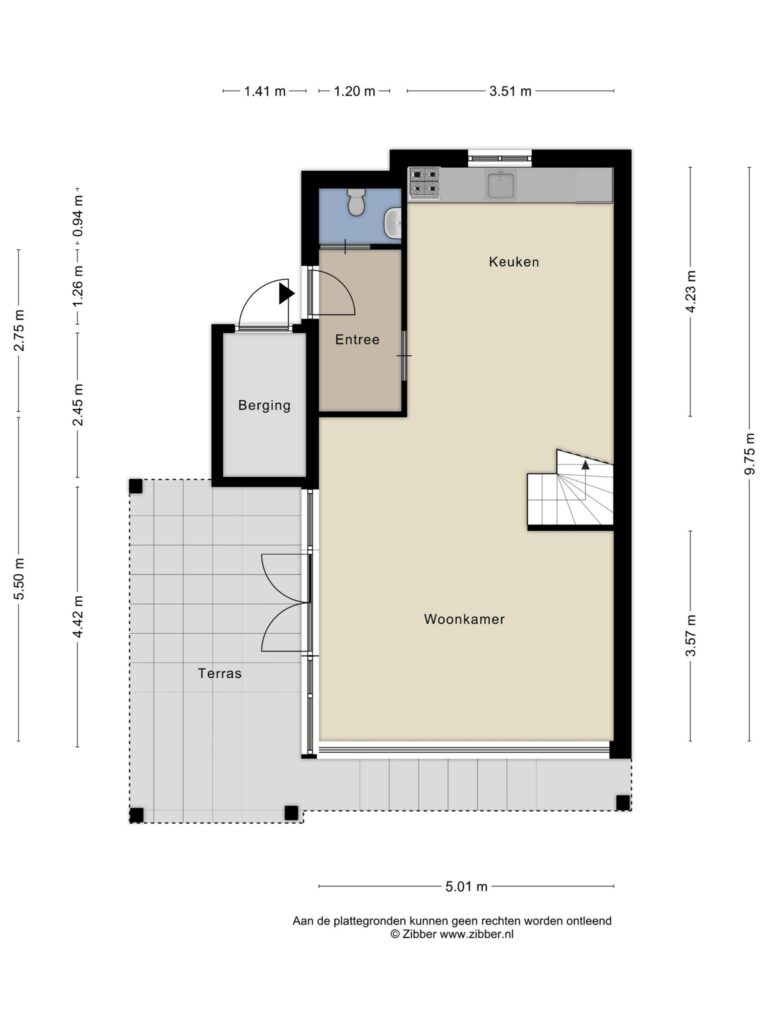 Reeuwijk – Verlengde Breevaart 66 – Plattegrond 4