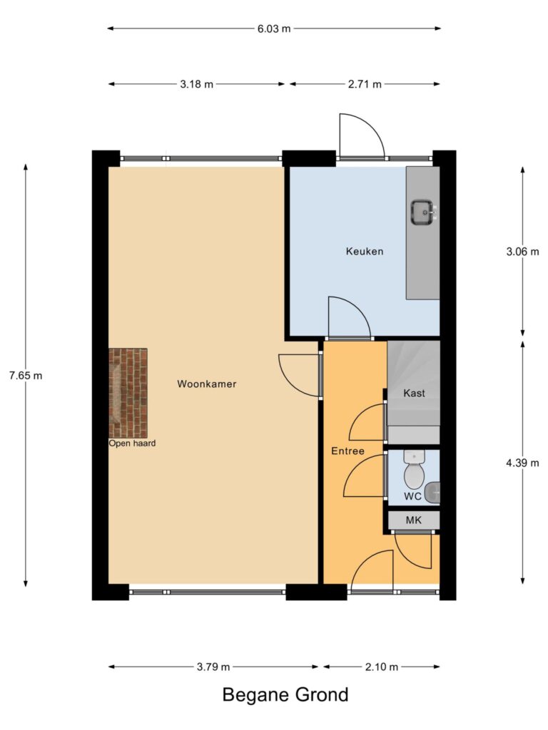 Gouda – Hazelaarlaan 16 – Plattegrond 2