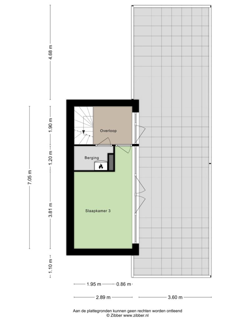 Gouda – Breevaarthoek 10 – Plattegrond 2