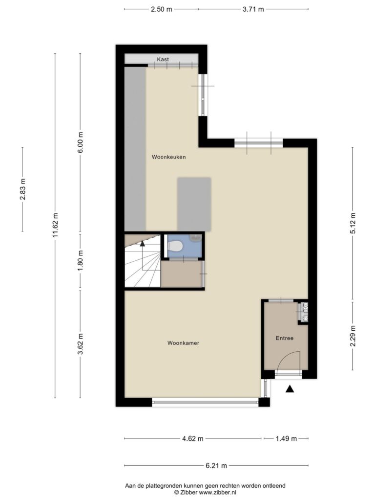 Reeuwijk – Bloeme 27 – Plattegrond 2