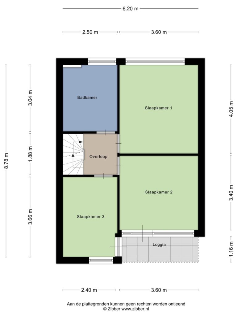 Reeuwijk – Bloeme 27 – Plattegrond 3