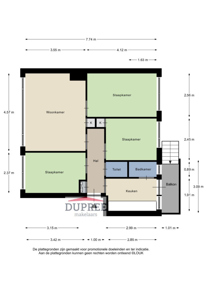 Ridderkerk – Dr. Schaepmanstraat 68 – Plattegrond