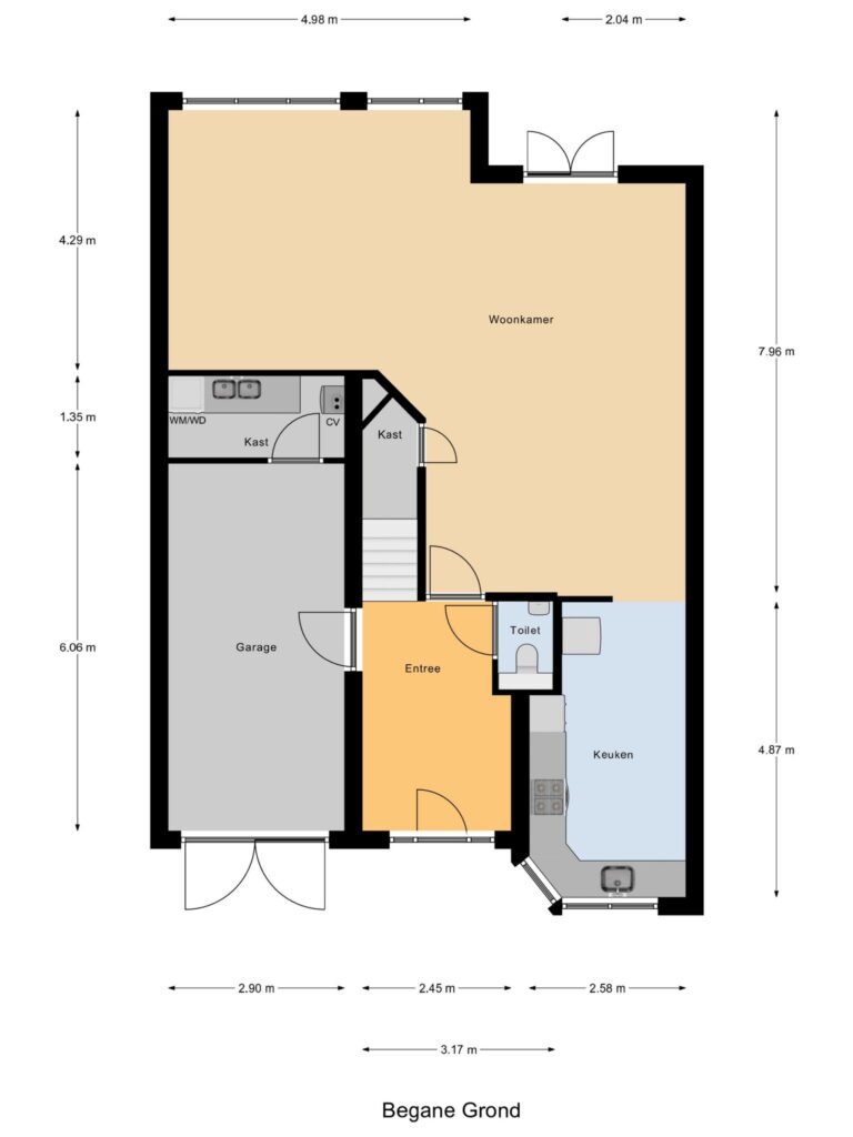 Gouda – Weegbreegaarde 7 – Plattegrond 4