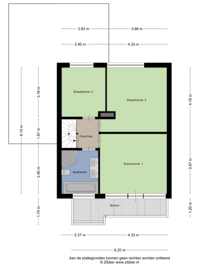 Reeuwijk – Orchislaan 29 – Plattegrond 3